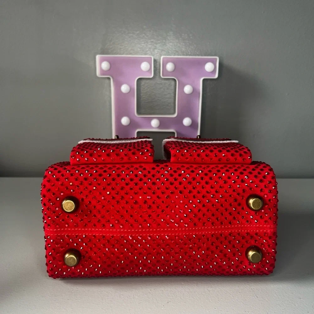 Coach Twin Turnlock Bag 20 With Crystal